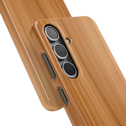 Natural Wood Grain Samsung Snap Case