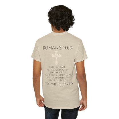 Jesus Is Lord – Men’s  Christian Tee (Dark Lettering)