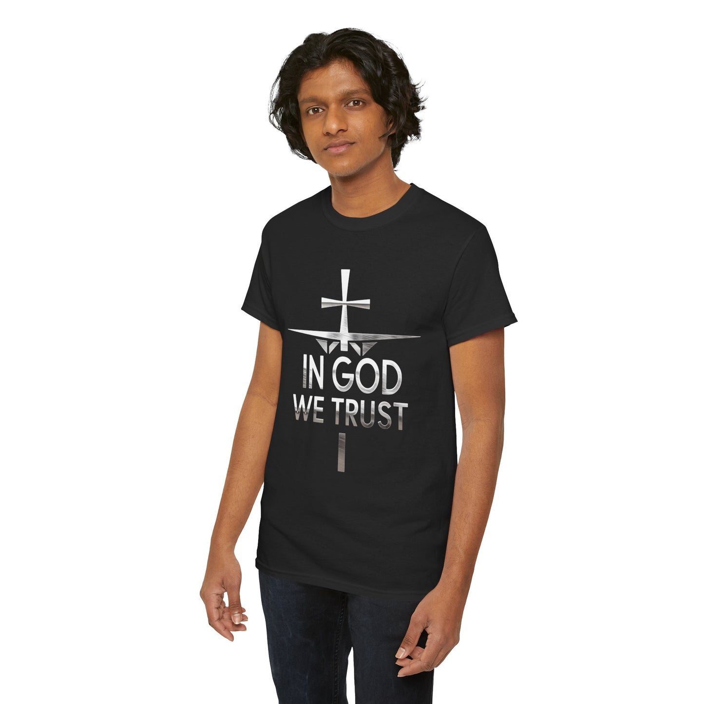 In God We Trust (Silver Ed) | Men’s Christian T-Shirt