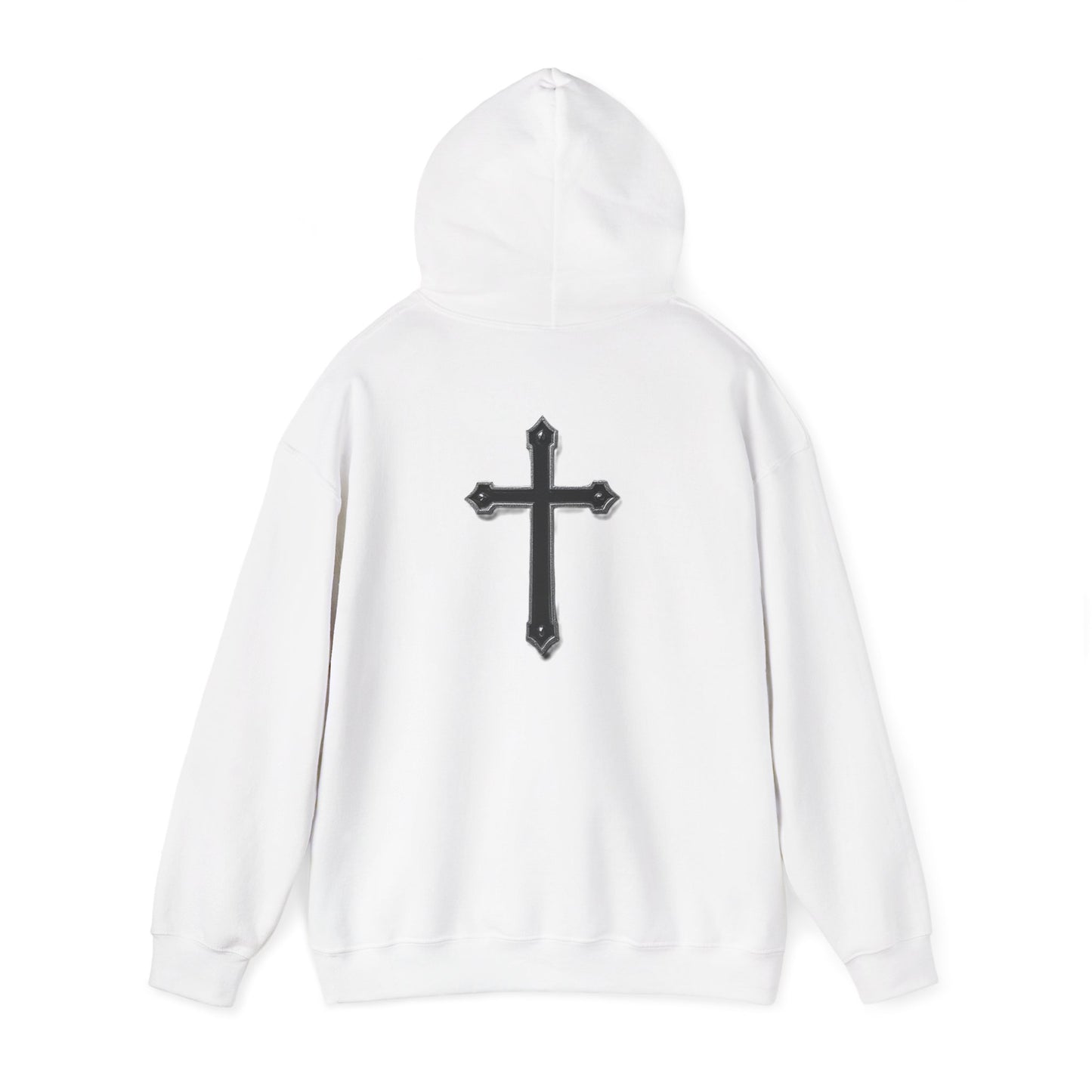 Warrior’s Black Cross Men’s Christian Hoodie