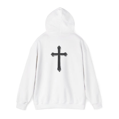 Warrior’s Black Cross Men’s Christian Hoodie