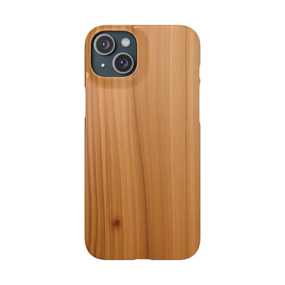 Natural Wood Grain iPhone Snap Case