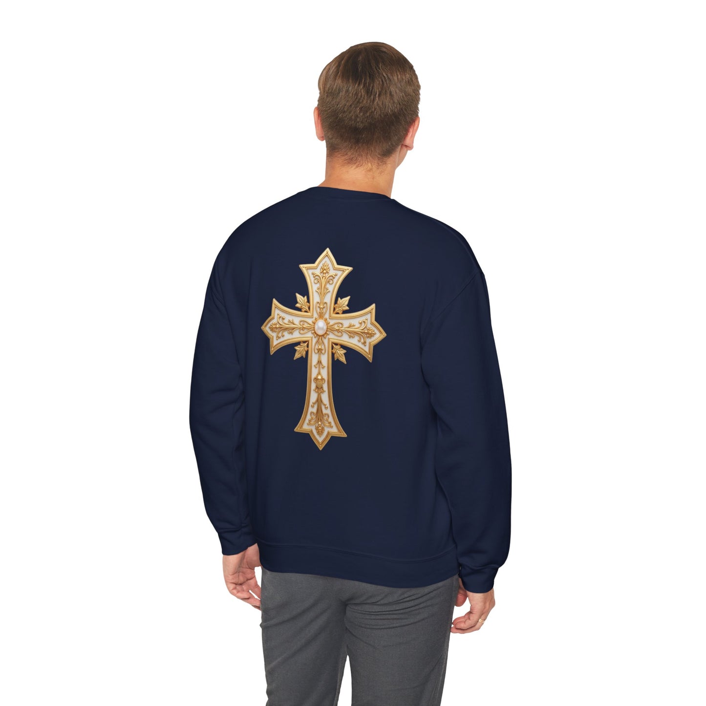 Christ is King (Lion of Judah) - Men's Christian Sweatshirt