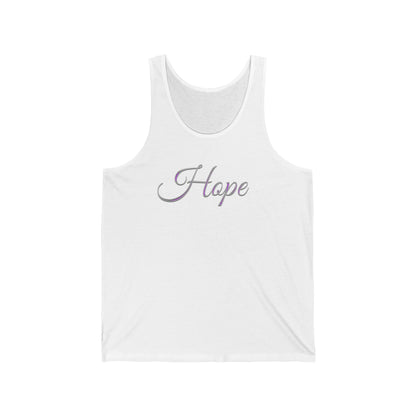 Women’s “Hope” Tank Top – Light & Inspirational Faith Apparel