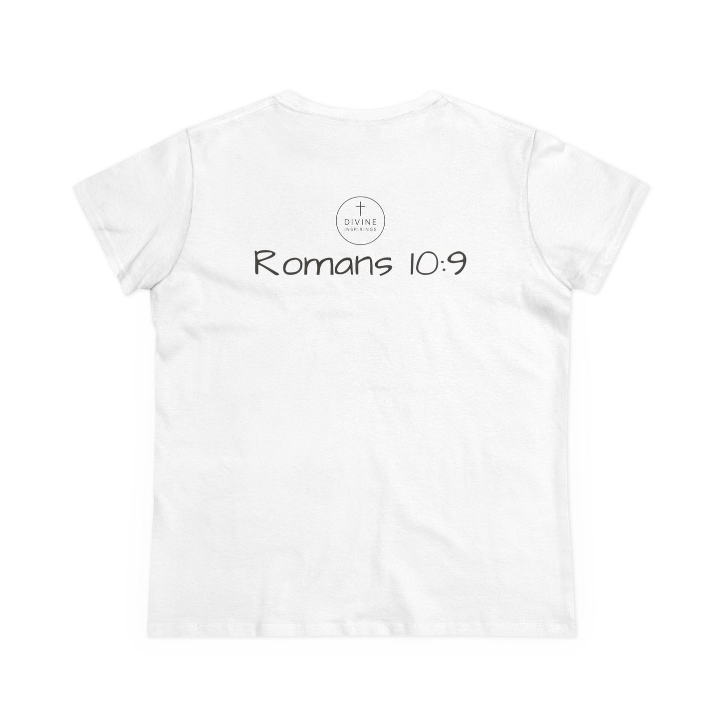 Simple Math Women’s T-Shirt – Bold Faith (Black Chalk)