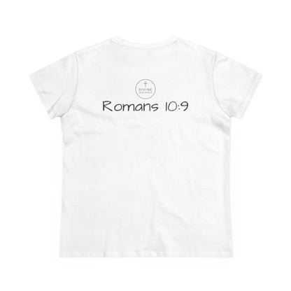 Simple Math Women’s T-Shirt – Bold Faith (Black Chalk)