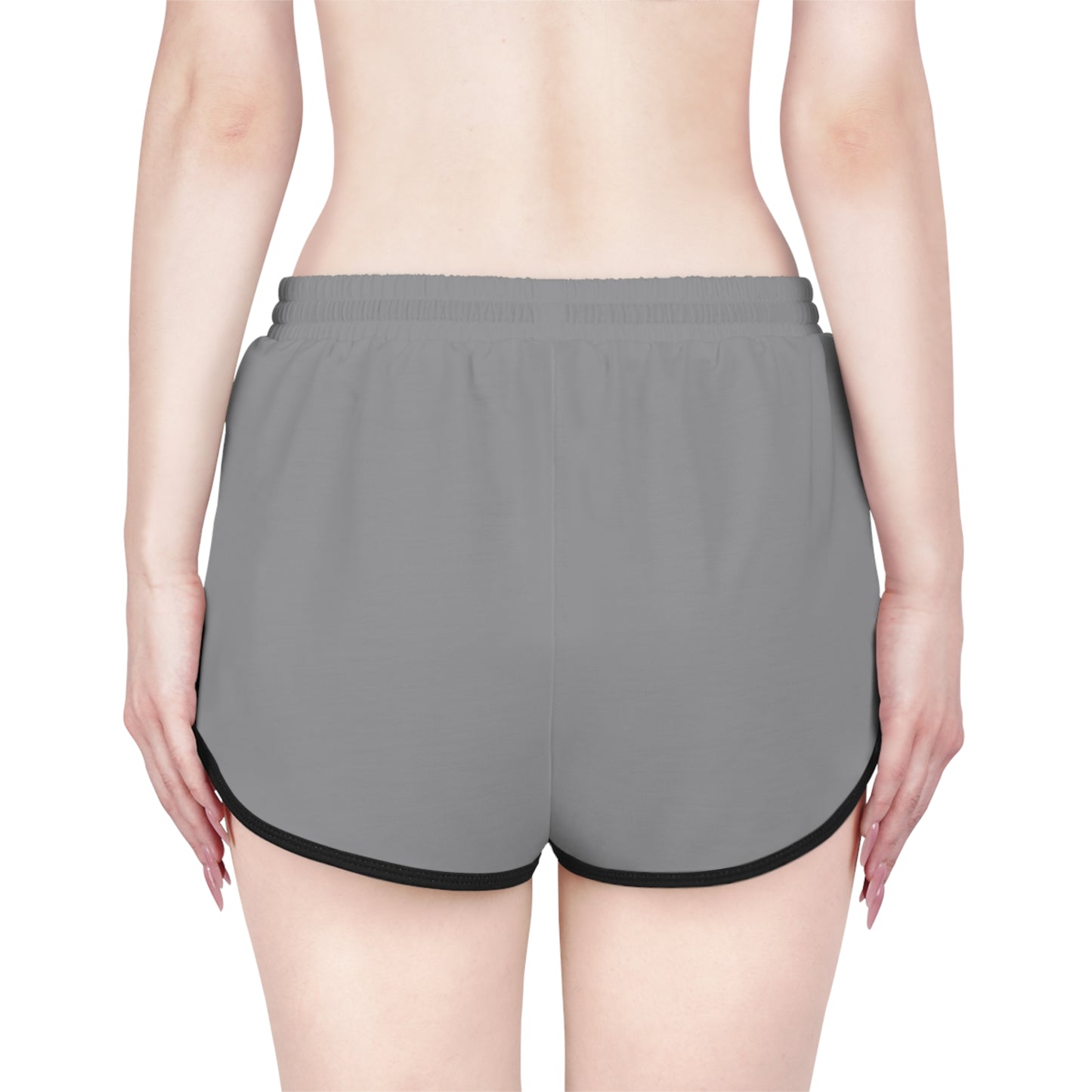 Peaceful Spirit Women's Shorts in Grey with Dove in Flight Design