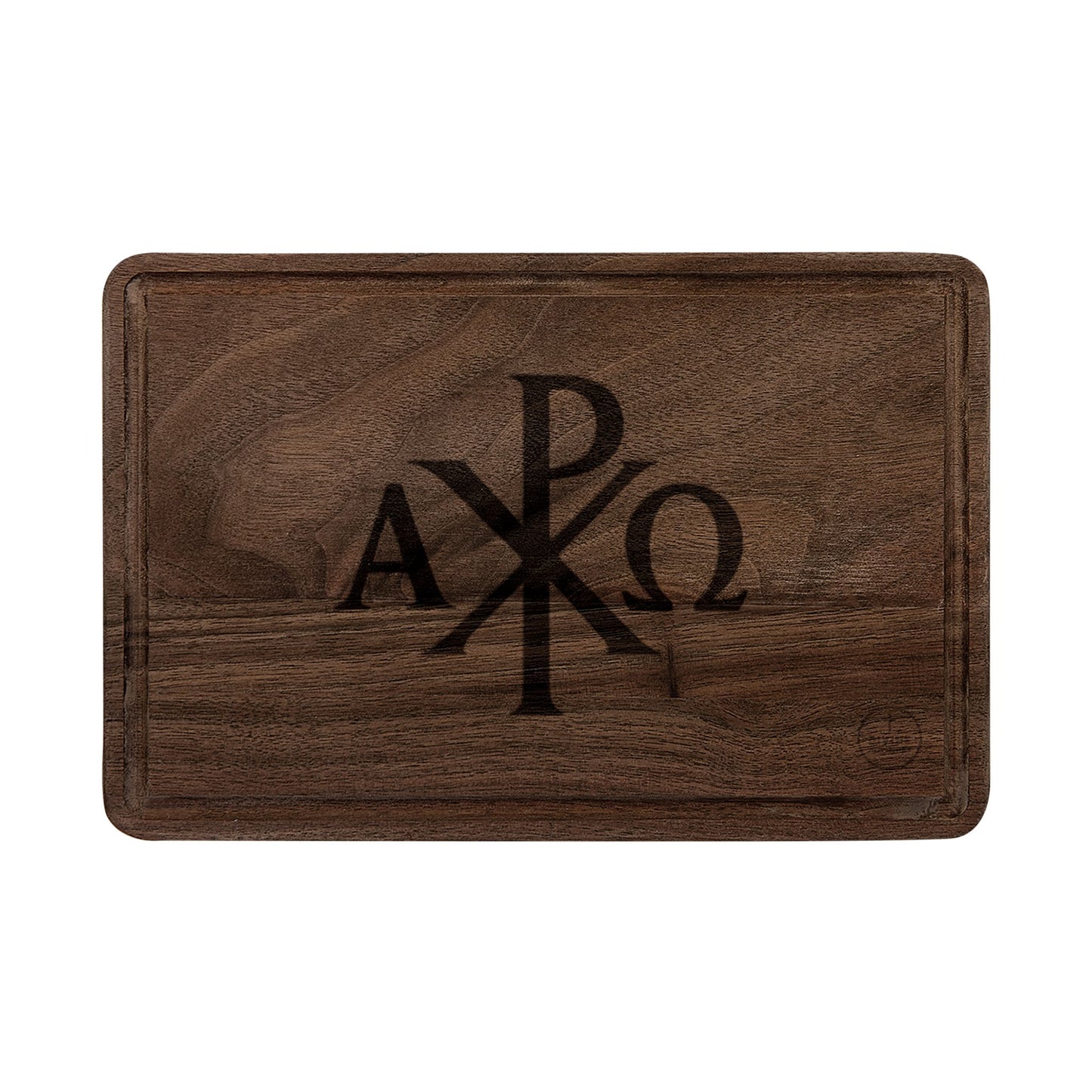Chi Rho — Alpha & Omega Faith Cutting Board