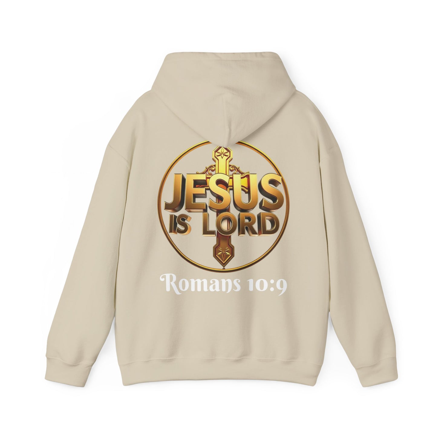 Bold Faith Men’s Hoodie – Proclaim Jesus Is Lord with Style
