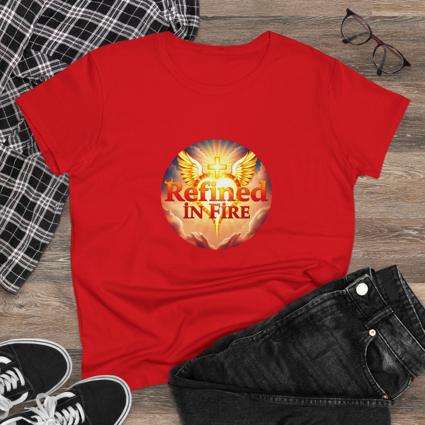 Refined in Fire – Women’s Tee of Inner Strength