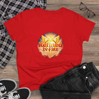 Refined in Fire – Women’s Tee of Inner Strength