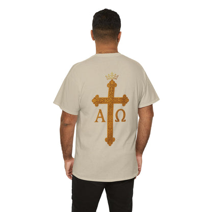 Christ Is King – Lion & Cross Men’s Christian Tee