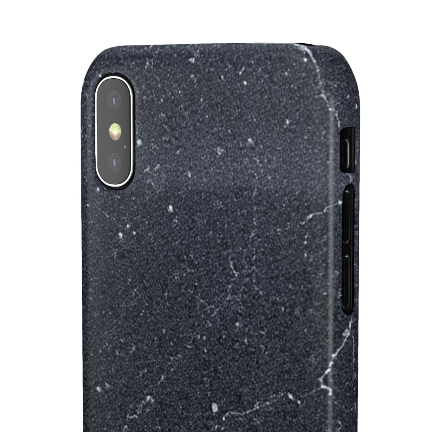 Dark Granite Finish iPhone Snap Case