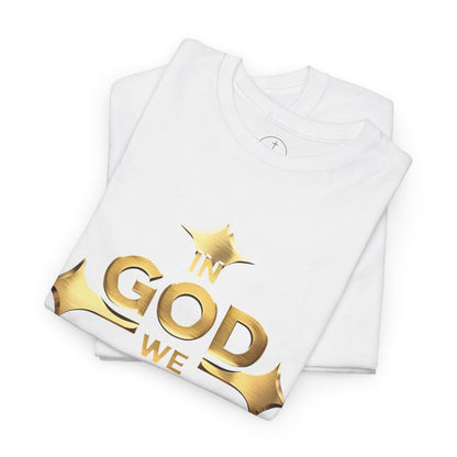 In God We Trust (Gold)- Men's Christian T-Shirt