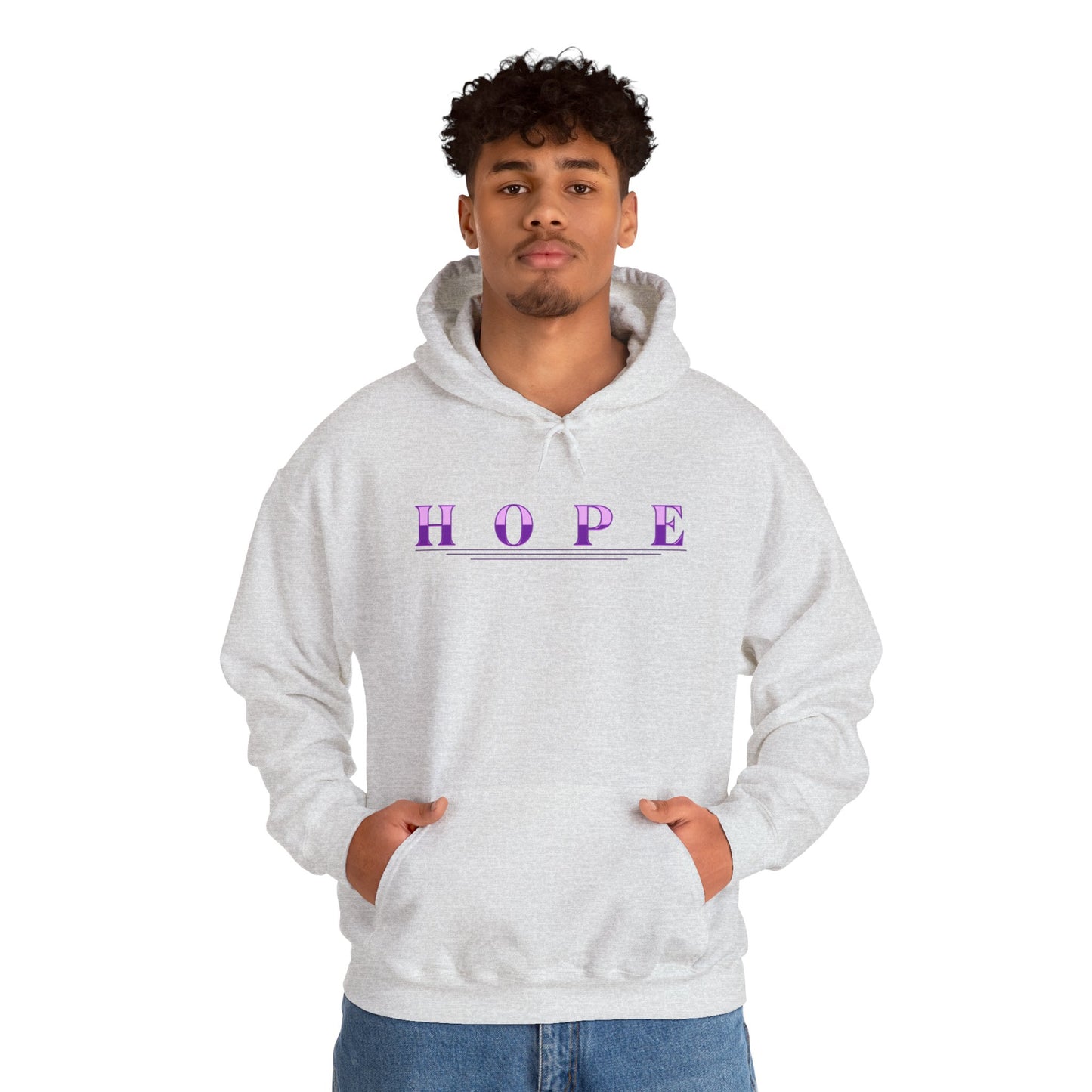 Men’s “Hope” Hoodie – Bold Scripture Pullover | Isaiah 40:31