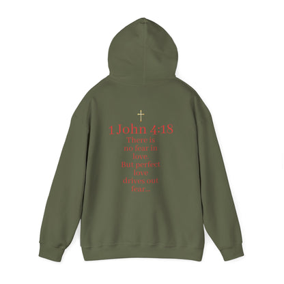 Fearless Love Men’s Hoodie – Stand Strong in Faith