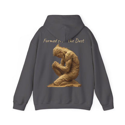 Formed from the Dust (Light Lettering) | Men’s Christian Hoodie with Genesis 2:7
