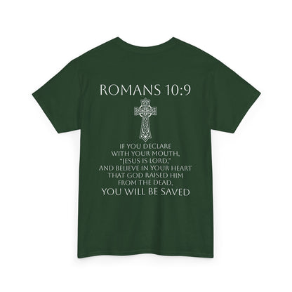 Jesus Is Lord – Men’s Christian Tee (White Lettering)