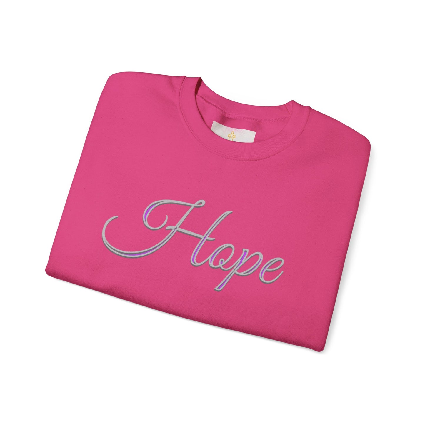 Women’s “Hope” Sweatshirt – Inspirational Scripture Hoodie | Romans 15:13