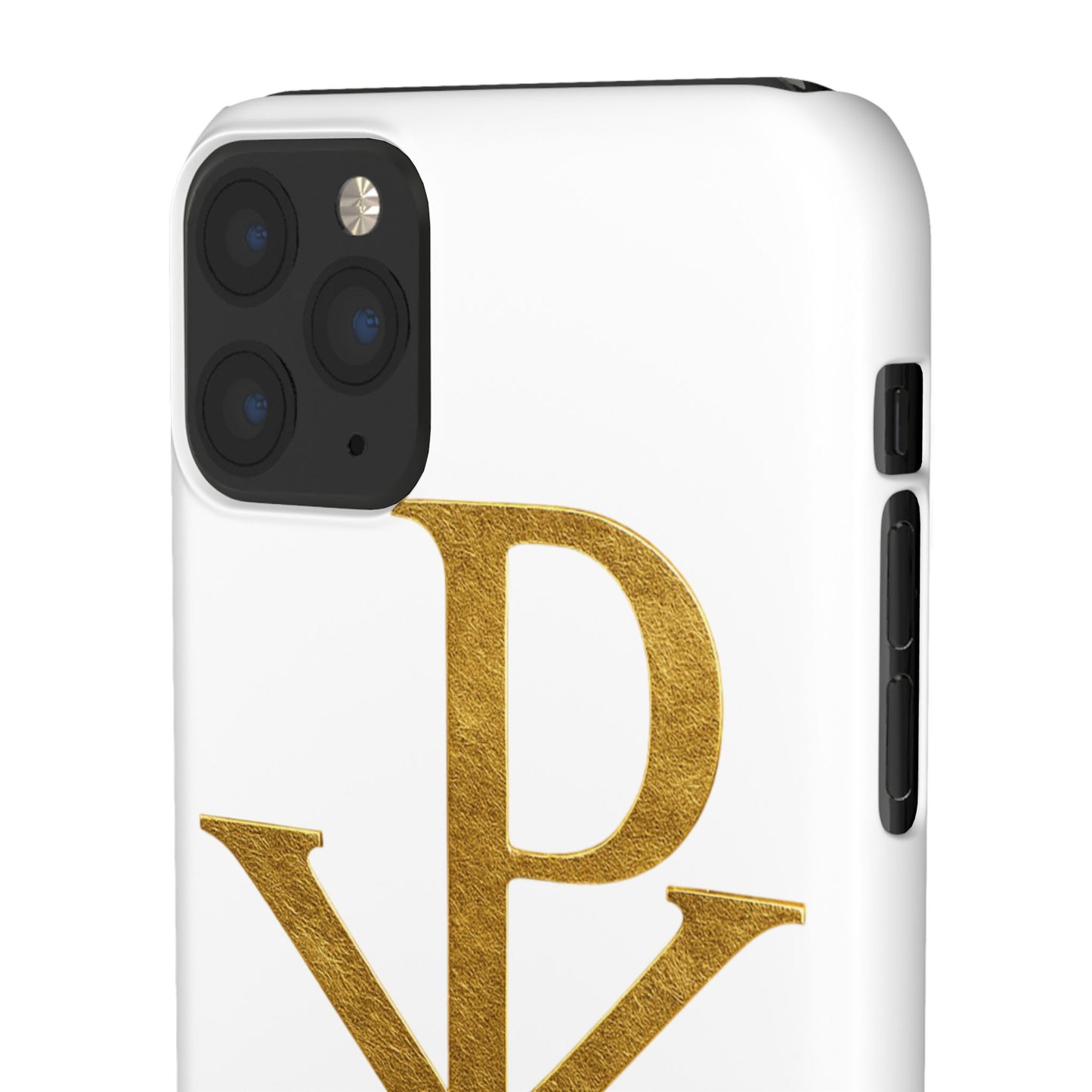 White Chi Rho Snap Case for iPhone – The Way, Truth & Life