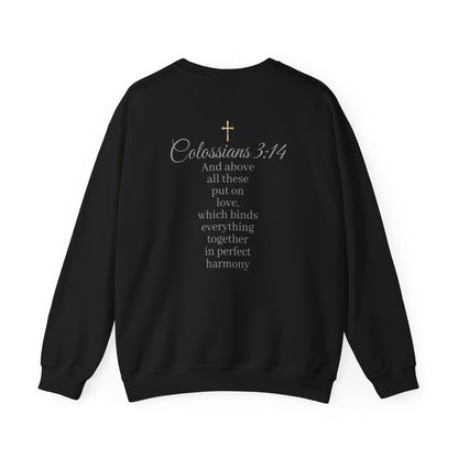 Put On Love Women’s Sweater – Wrapped in Grace