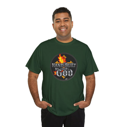 Hand Built By God - Men's Christian T-Shirt