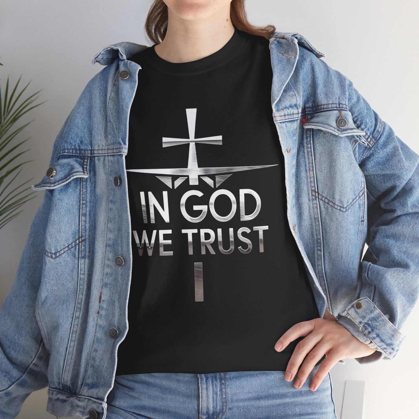 In God We Trust (Silver Ed) | Women’s Christian T-Shirt
