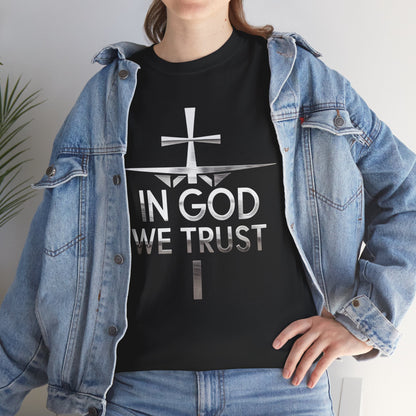 In God We Trust (Silver Ed) | Women’s Christian T-Shirt