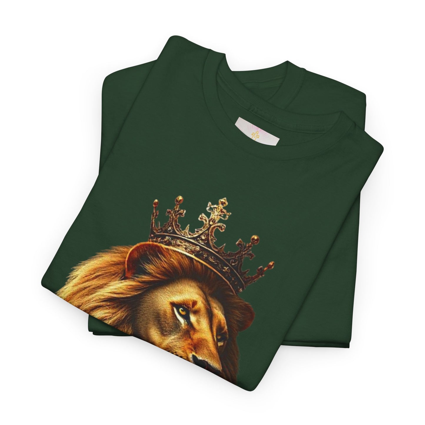 Christ Is King – Lion & Cross Women’s Christian Tee
