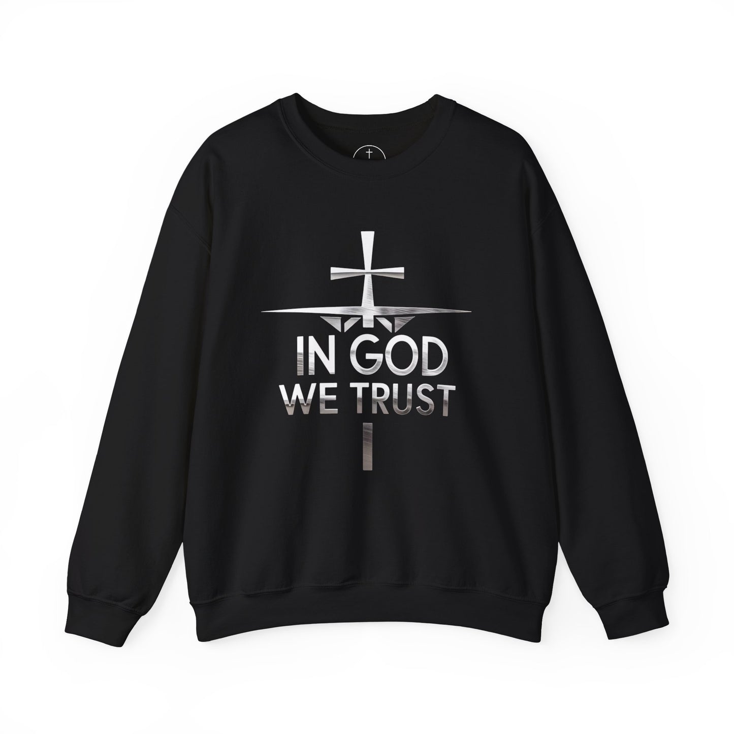 In God We Trust (Silver Ed.) - Men’s Christian Sweatshirt