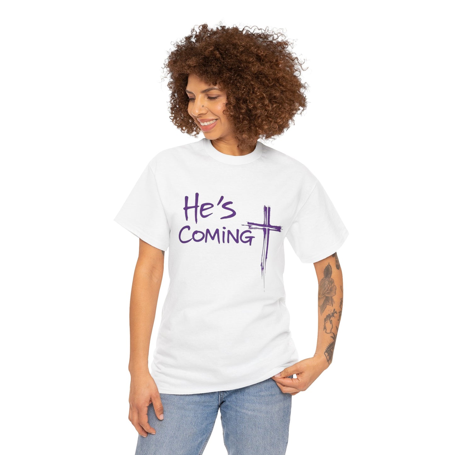 He's Coming – Women’s Christian T-Shirt