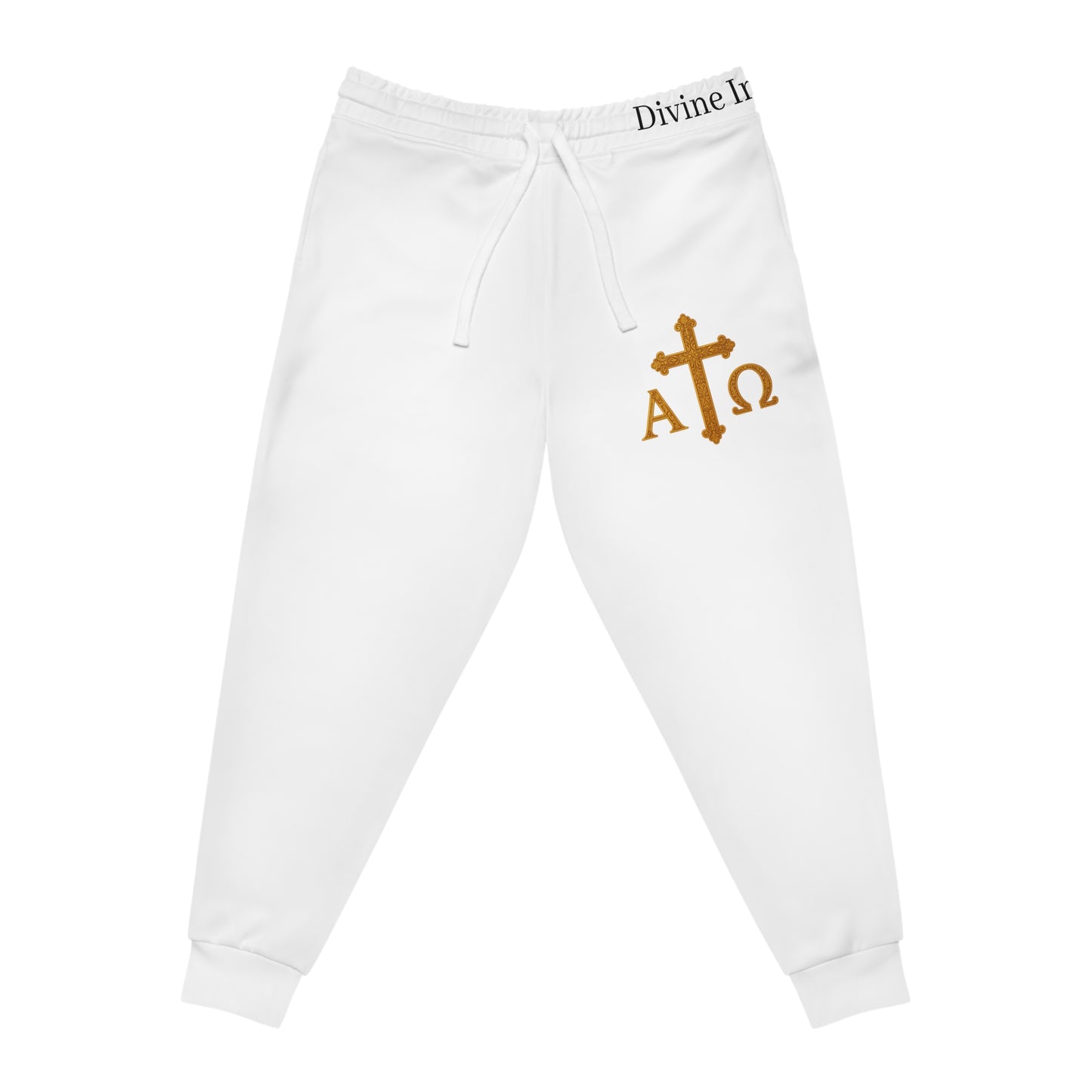 Men’s Alpha & Omega Jogger Pants – Comfortable Faith-Inspired Style