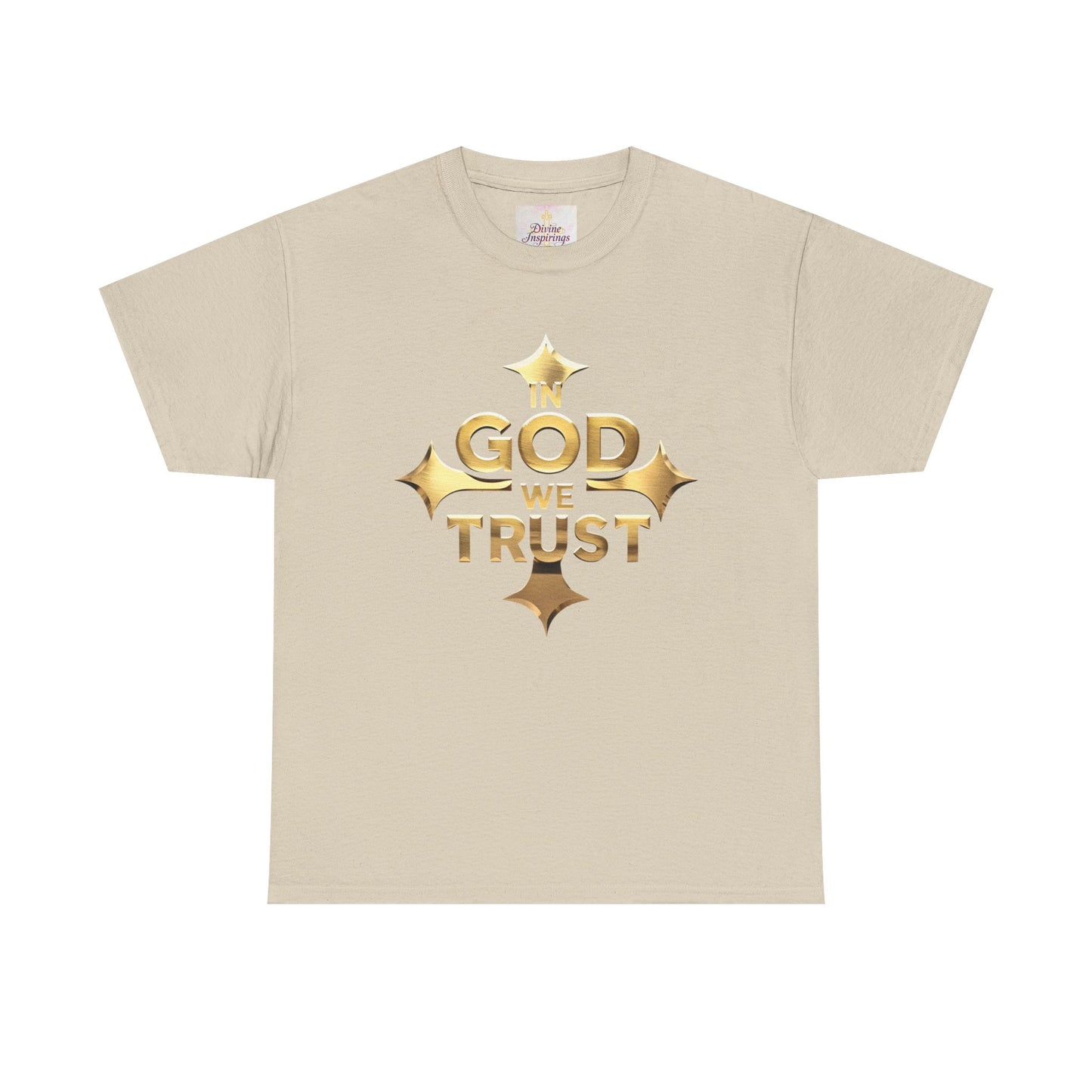 In God We Trust (Gold)- Woman's Christian T-Shirt