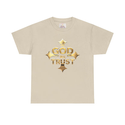 In God We Trust (Gold)- Woman's Christian T-Shirt