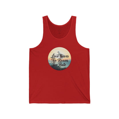 Love Leaves No Room For Hate Women's Tank Top – Christian Apparel