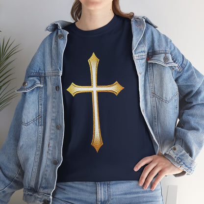 Gold Cross Tee – Women's Christian Apparel