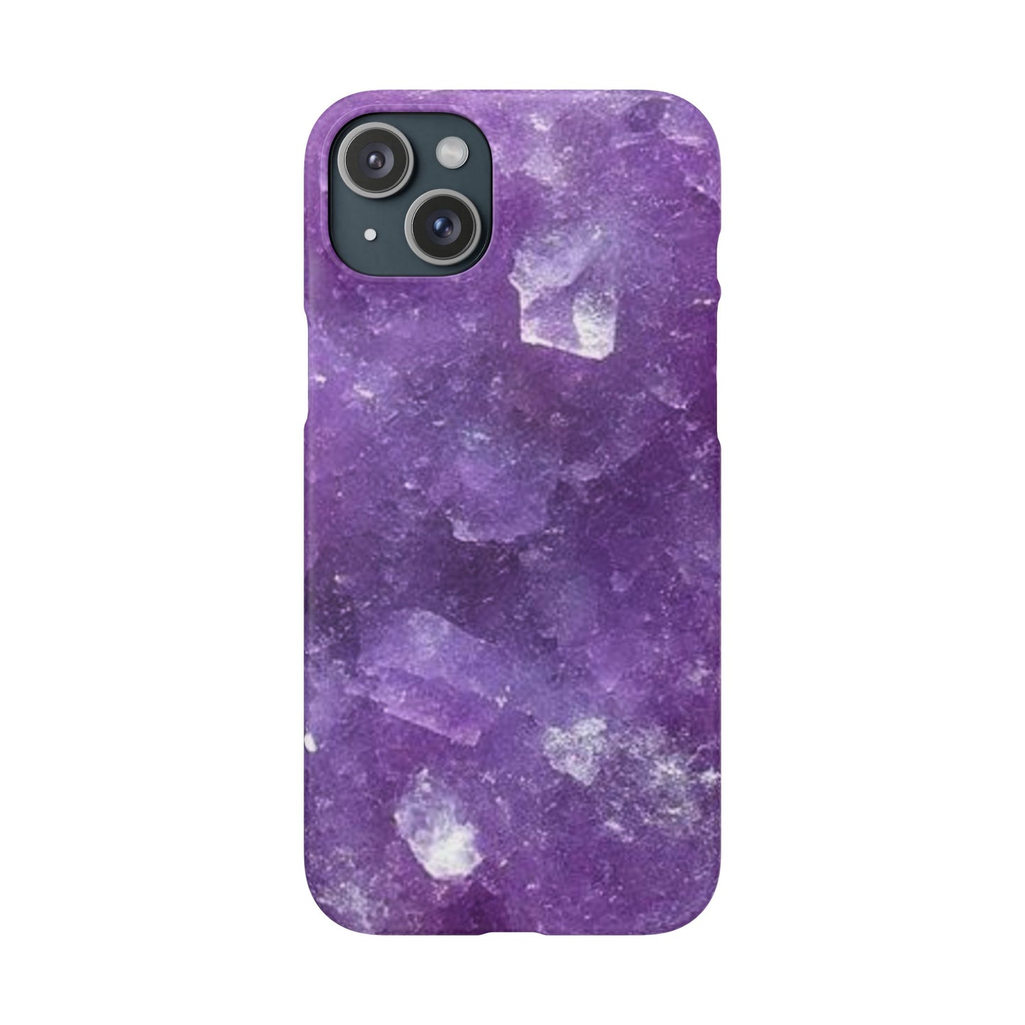 Amethyst Crystal Finish iPhone Snap Case