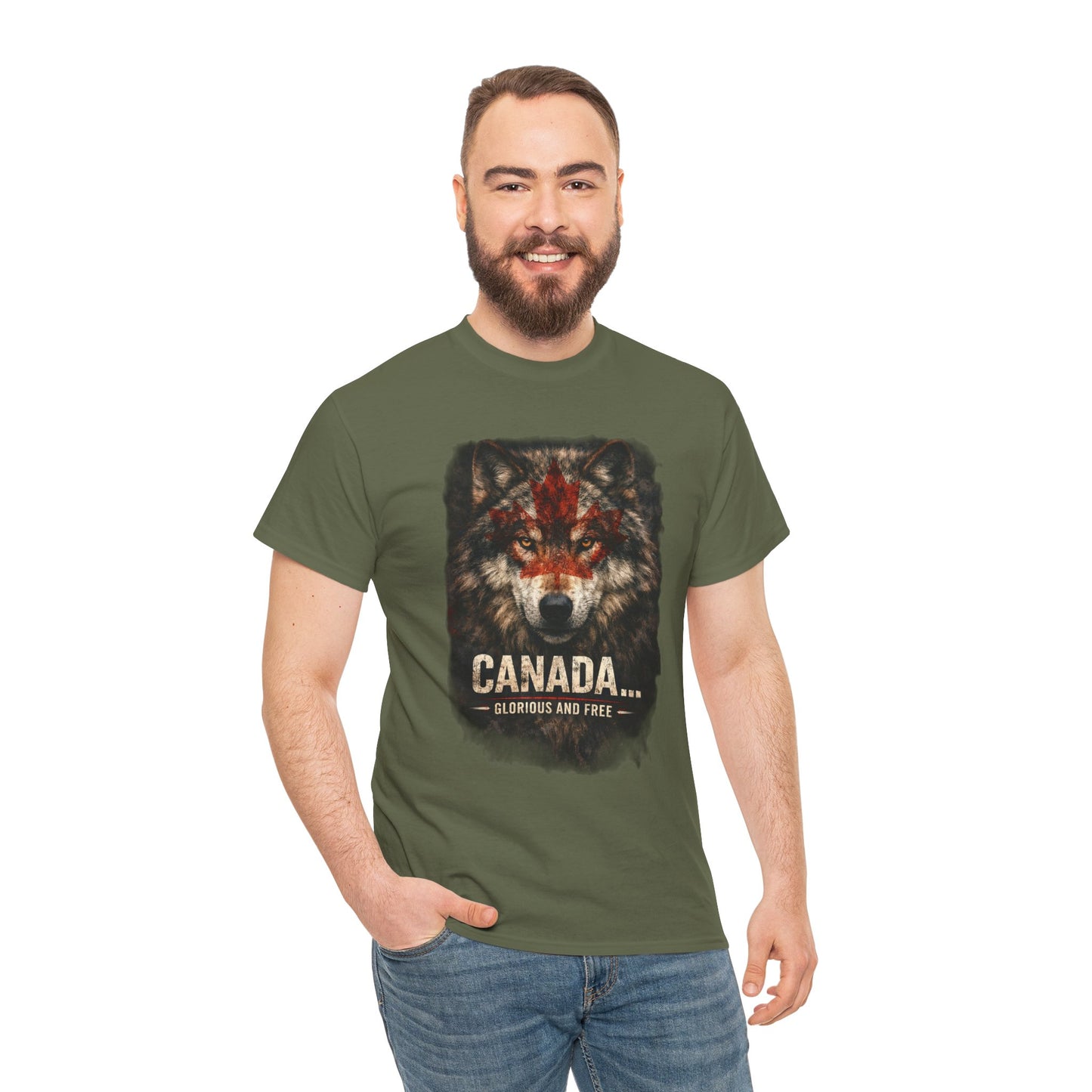 War Paint – Canada: Glorious and Free Men's T-Shirt