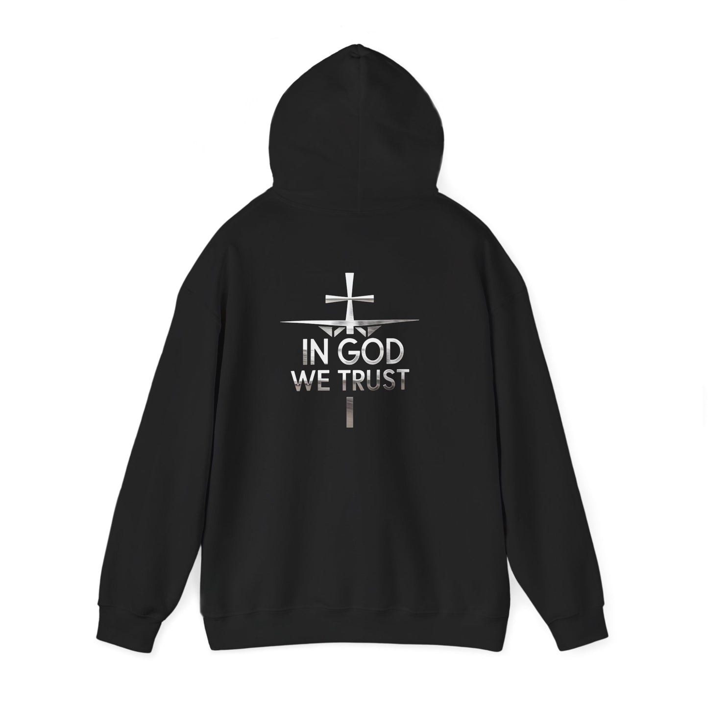 In God We Trust (Silver) Women’s Christian Hoodie