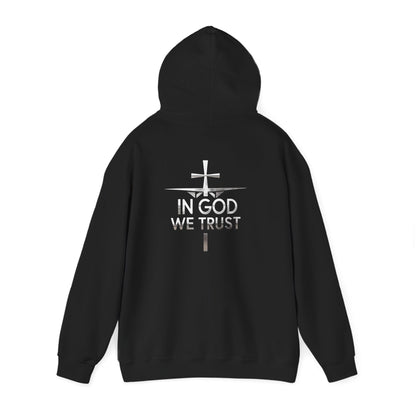 In God We Trust (Silver) Women’s Christian Hoodie