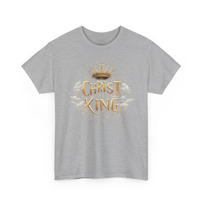 Christ is King Crowned - Men's Christian T-Shirt
