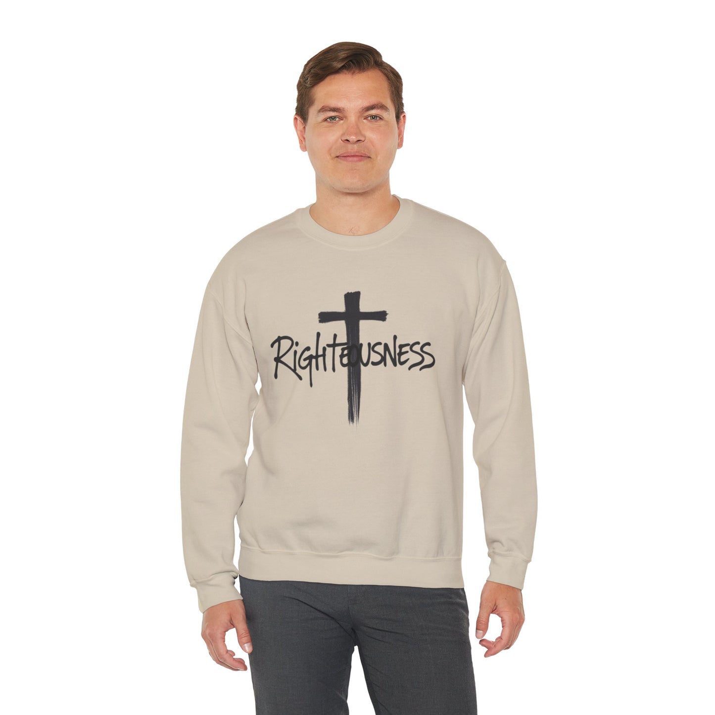 Righteousness - Men's Christian Sweatshirt