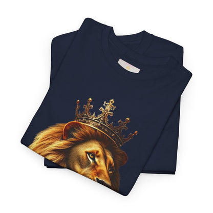 Christ Is King – Lion & Cross Women’s Christian Tee