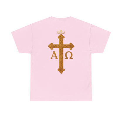 Christ Is King – Lion & Cross Women’s Christian Tee