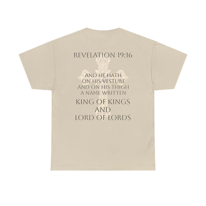 Christ is King - Women’s Christian Tee (Dark Lettering)