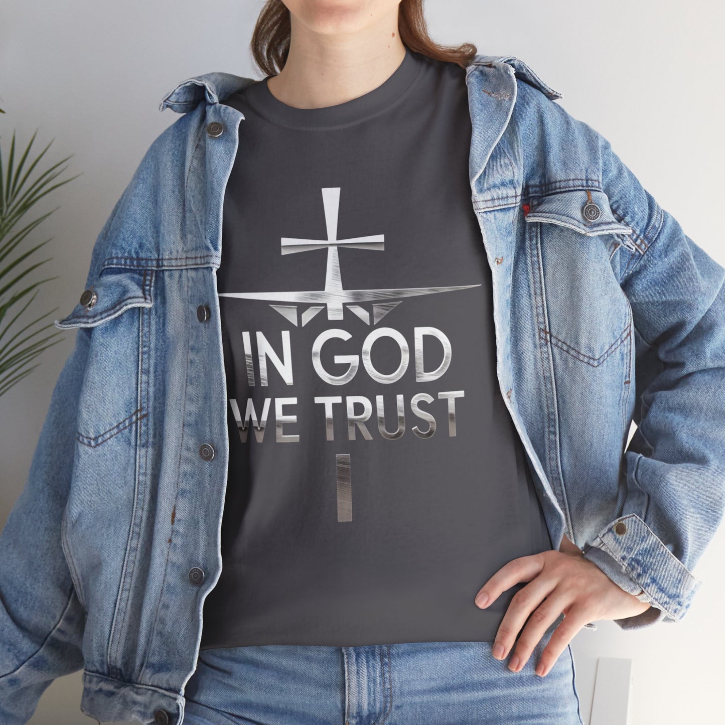 In God We Trust (Silver Ed) | Women’s Christian T-Shirt