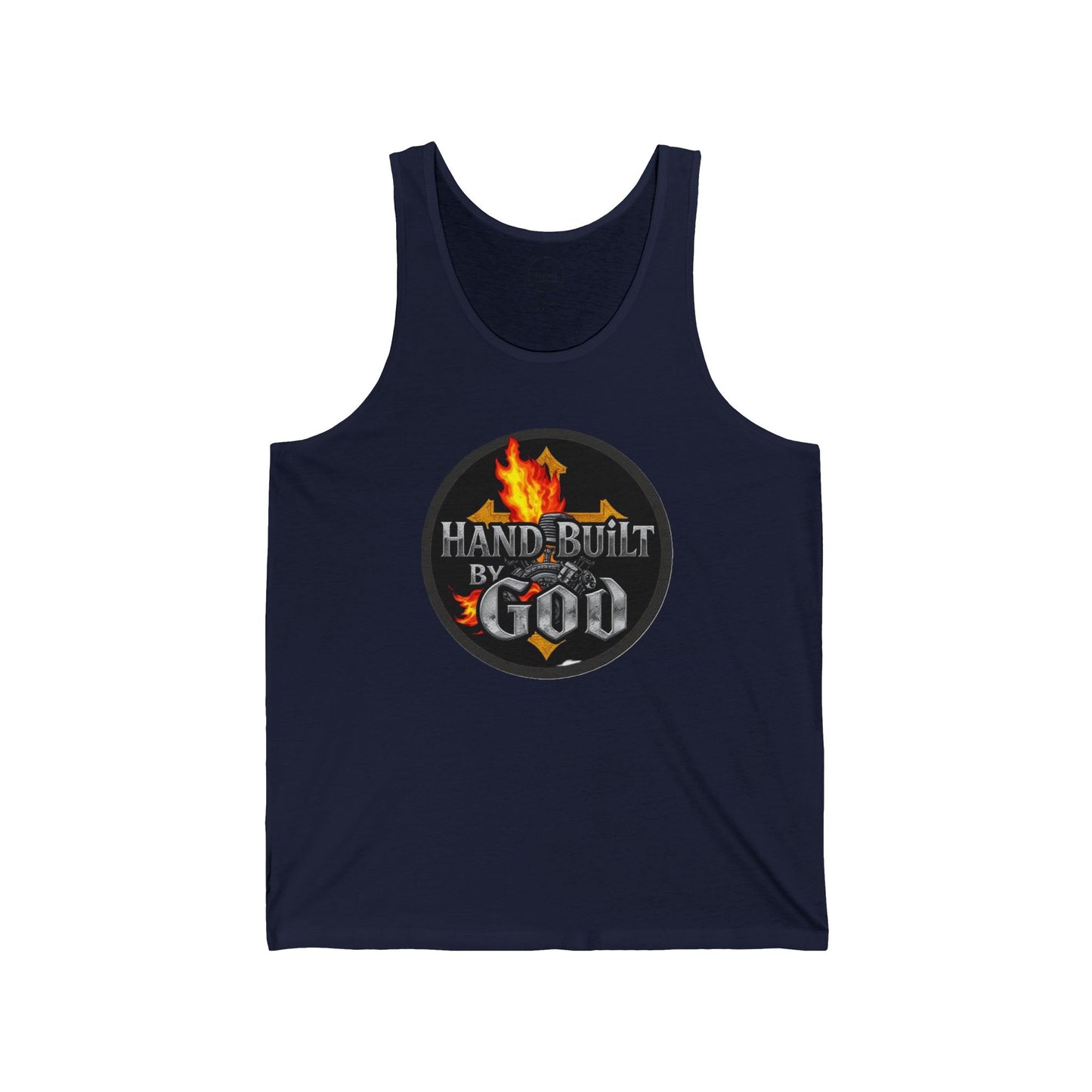 Hand Built by God| Men’s Christian Tank Top