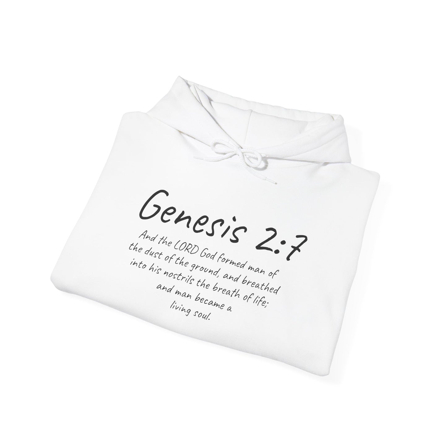 Formed from the Dust | Men’s Christian Hoodie with Genesis 2:7