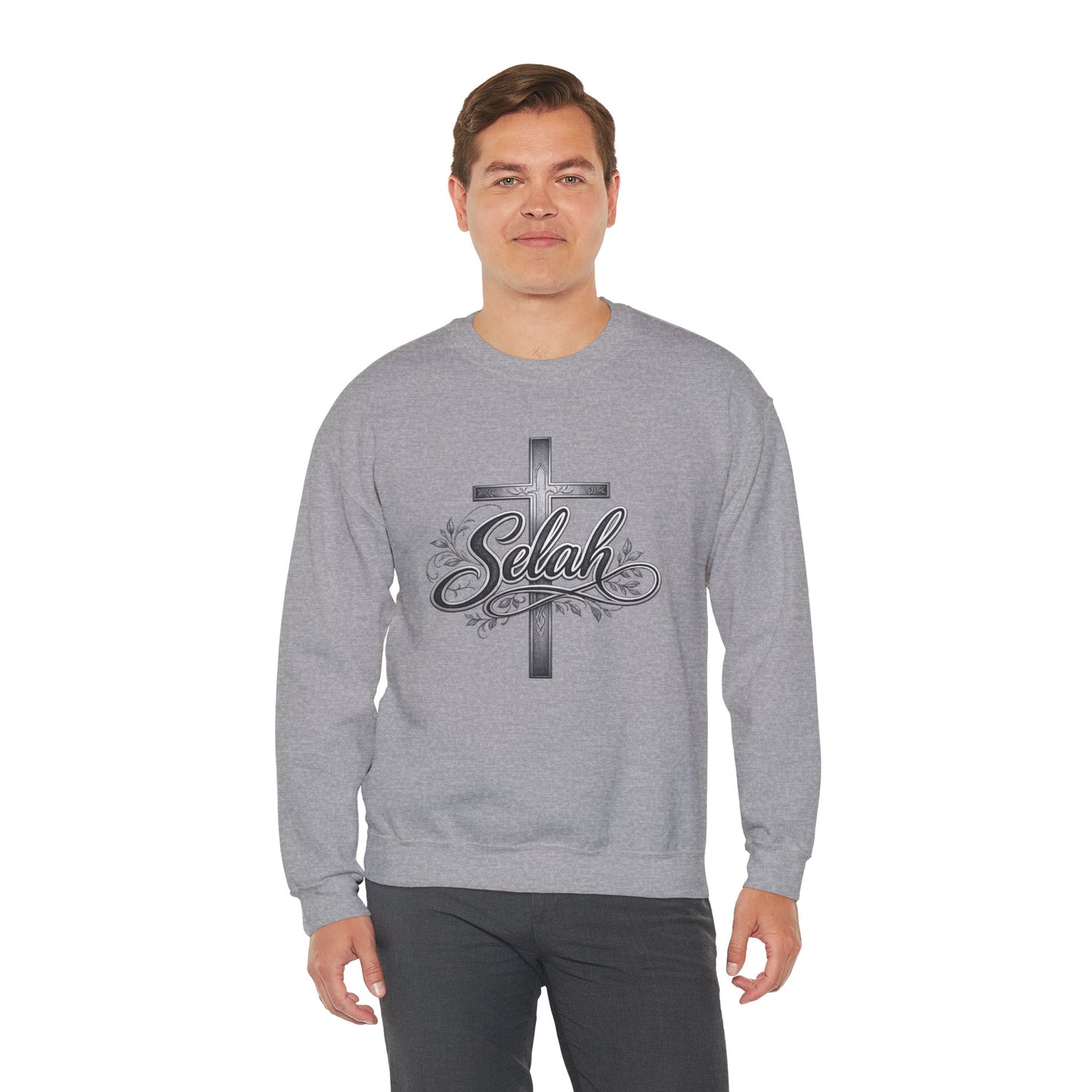Selah - Men's Christian Crewneck Sweatshirt
