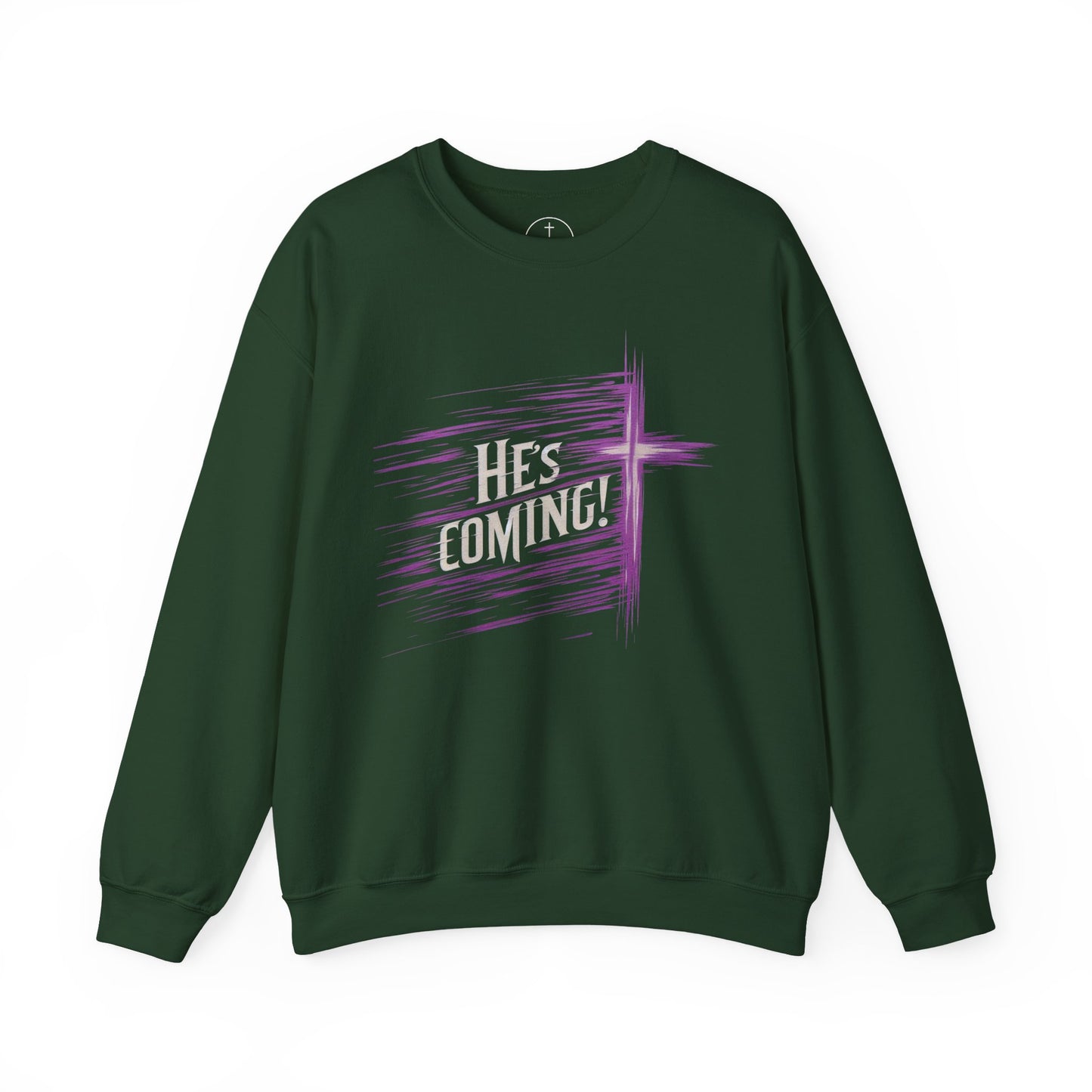 He's Coming – Men’s Christian Crewneck Sweater